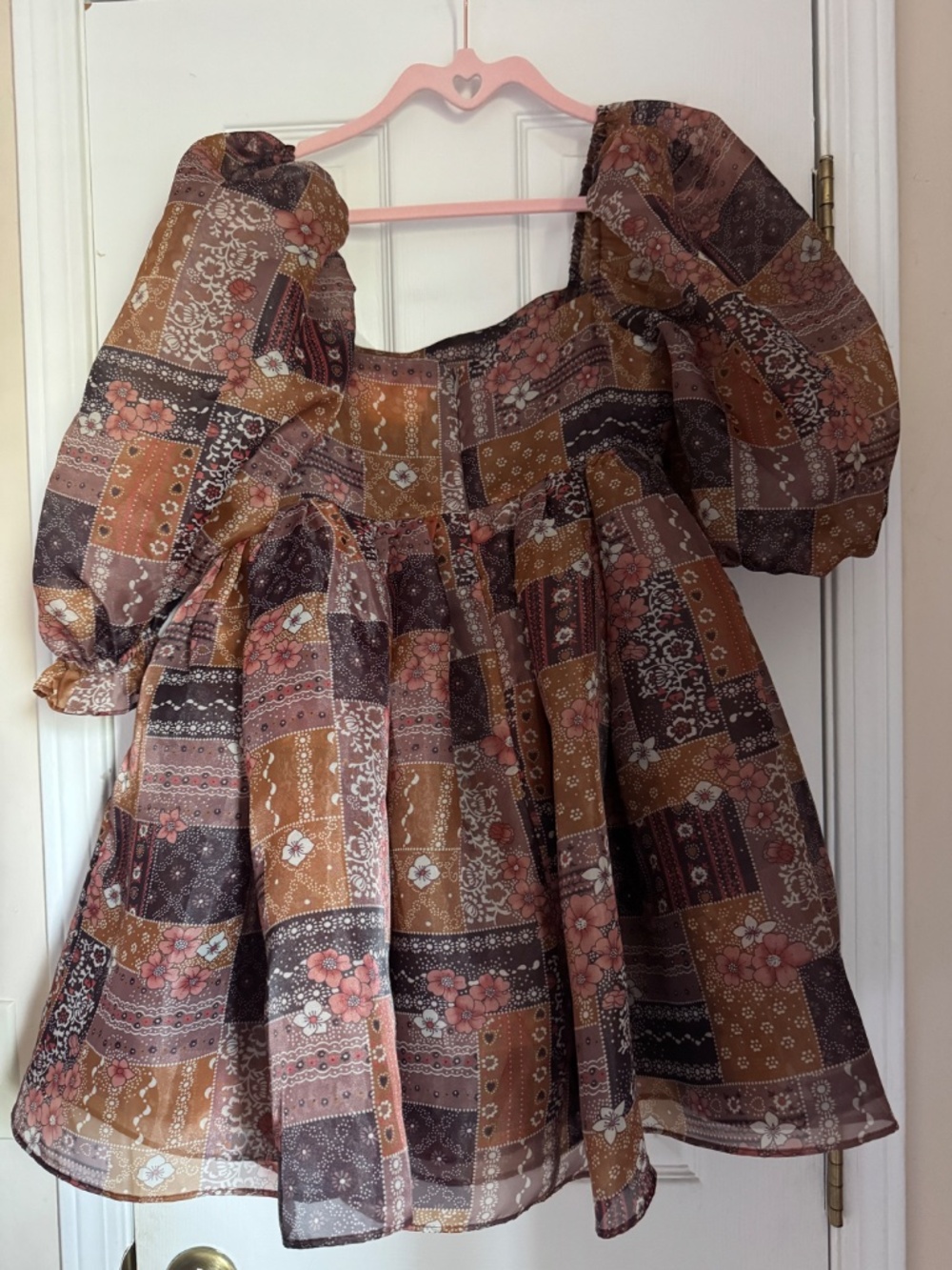 Selkie Patchouli Puff Dress - Picture 2 of 5